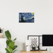 De sterrennacht van Van Gogh Poster (Thuiskantoor)