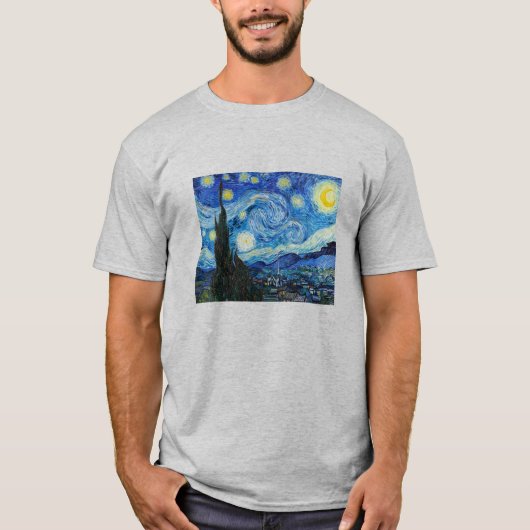 De sterrennacht van Van Gogh T-shirt (Voorkant)