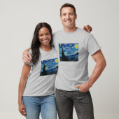 De sterrennacht van Van Gogh T-shirt (Unisex)