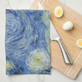 De Sterrennacht van Van Gogh Theedoek (Quarter Fold)