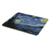 De Sterrennacht van Van GoghCutting Board Snijplank (Hoek)