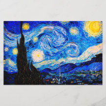 De Sterrennacht van Vincent Van Gogh