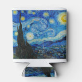 De Sterrennacht van Vincent Van Gogh (1889) Blikjeskoeler (Achterkant)