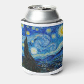 De Sterrennacht van Vincent Van Gogh (1889) Blikjeskoeler (Blikje Achterkant)