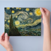 De sterrennacht van Vincent van Gogh (1889) Flyer (Hand)