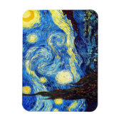 De Sterrennacht van Vincent van Gogh 1889 Magneet (Verticaal)