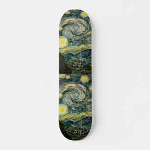 De Sterrennacht van Vincent van Gogh (1889) Persoonlijk Skateboard
