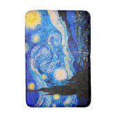 De Sterrennacht van Vincent Van Gogh Badmat (Voorkant Verticaal)