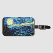 De sterrennacht van Vincent van Gogh, Bagagelabel (Voorkant (horizontaal))