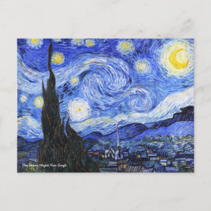 De Sterrennacht van Vincent Van Gogh Briefkaart