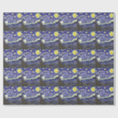 De sterrennacht van Vincent van Gogh Cadeaupapier (Vlak)