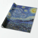 De Sterrennacht van Vincent Van Gogh Cadeaupapier<br><div class="desc">Vincent Van Gogh - een viering van de meesters van kunst</div>