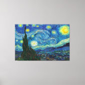 De Sterrennacht van Vincent van Gogh Canvas Afdruk (Voorkant)