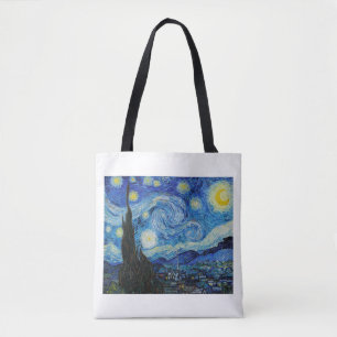 "DE STERRENNACHT" VAN VINCENT VAN GOGH CANVAS TAS