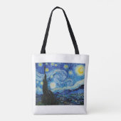"DE STERRENNACHT" VAN VINCENT VAN GOGH CANVAS TAS (Achterkant)