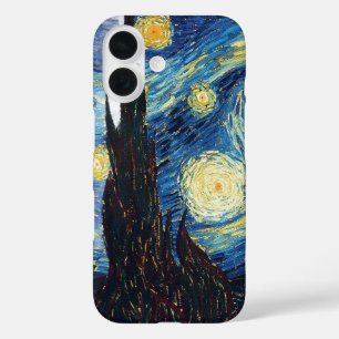 De Sterrennacht van Vincent Van Gogh iPhone 16 Hoesje