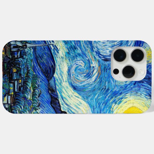 De Sterrennacht van Vincent Van Gogh Case-Mate iPhone Case (Achterkant (horizontaal))