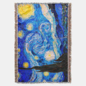 De Sterrennacht van Vincent Van Gogh Deken (Voorkant Verticaal)