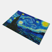 De Sterrennacht van Vincent Van Gogh Deurmat (Schuin)