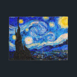De Sterrennacht van Vincent Van Gogh Fleece Deken<br><div class="desc">Vincent Van Gogh de Sterrennacht. Dit is een oud meesterwerk van de nederlandse meesterschilder Vincent Van Gogh. Dit mooie kunstlandschapsschilderij heeft een mooie,  levendige,  verzadigde kleur. Vincent Van Gogh was een nederlandse post van impressionist schilder. Dit afbeelding is openbaar.</div>