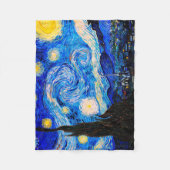 De Sterrennacht van Vincent Van Gogh Fleece Deken (Voorkant)
