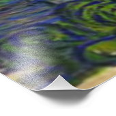 De Sterrennacht van Vincent van Gogh Foto Afdruk (Hoek)