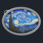 De Sterrennacht van Vincent Van Gogh Gesp<br><div class="desc">Vincent Van Gogh de Sterrennacht. Dit is een oud meesterwerk van de nederlandse meesterschilder Vincent Van Gogh. Dit mooie kunstlandschapsschilderij heeft een mooie,  levendige,  verzadigde kleur. Vincent Van Gogh was een nederlandse post van impressionist schilder. Dit afbeelding is openbaar.</div>