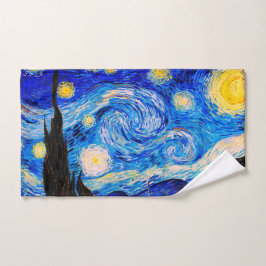 De Sterrennacht van Vincent Van Gogh Handdoek