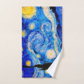 De Sterrennacht van Vincent Van Gogh Handdoek (Handdoek)