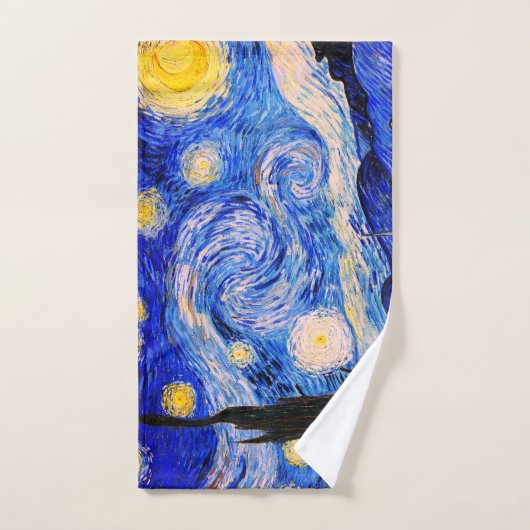 De Sterrennacht van Vincent Van Gogh Handdoek (Handdoek)