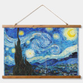 De Sterrennacht van Vincent Van Gogh Hangend Wandkleed (Voorkant)