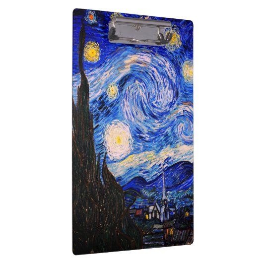 De Sterrennacht van Vincent Van Gogh Klembord (Rechts)