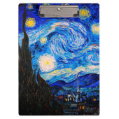 De Sterrennacht van Vincent Van Gogh Klembord (Voorkant)