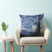 De sterrennacht van Vincent Van Gogh Kussen (Stoel)
