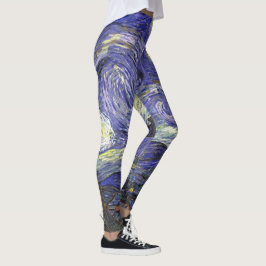 De sterrennacht van Vincent van Gogh Leggings