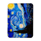 De Sterrennacht van Vincent Van Gogh Magneet (Verticaal)