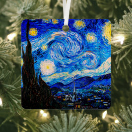 De Sterrennacht van Vincent Van Gogh Metalen Ornament