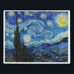 DE STERRENNACHT VAN VINCENT VAN GOGH OP PUZZZLE PUZZEL<br><div class="desc">DE STERRENNACHT VAN VINCENT Van Gogh OVER PUZZZLE</div>