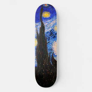 De Sterrennacht van Vincent Van Gogh Persoonlijk Skateboard