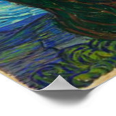 De Sterrennacht van Vincent van Gogh Poster (Hoek)