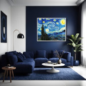 De Sterrennacht van Vincent Van Gogh Poster