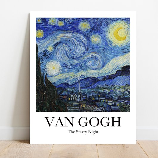 De Sterrennacht van Vincent van Gogh Poster