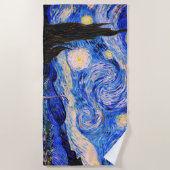 De Sterrennacht van Vincent Van Gogh Strandlaken (Voorkant)