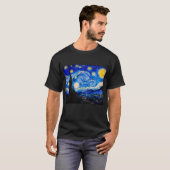 De Sterrennacht van Vincent Van Gogh T-shirt (Voorkant volledig)