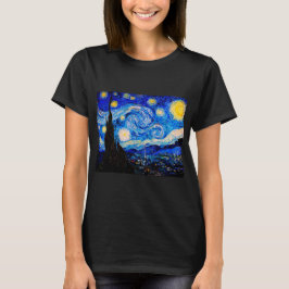 De Sterrennacht van Vincent Van Gogh T-shirt