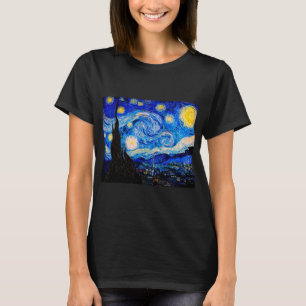 De Sterrennacht van Vincent Van Gogh T-shirt