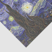 De sterrennacht van Vincent van Gogh Tissuepapier (Detail)