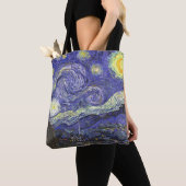 De sterrennacht van Vincent van Gogh Tote Bag (Dichtbij)