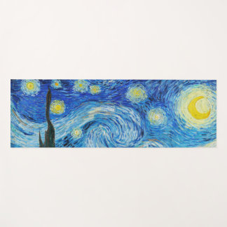 De sterrennacht van Vincent Van Gogh Yogamat