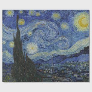 De Sterrennacht (Vincent van Gogh) (bekende kunst) Cadeaupapier